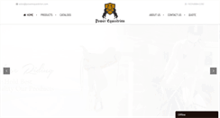 Desktop Screenshot of powerequestrian.com